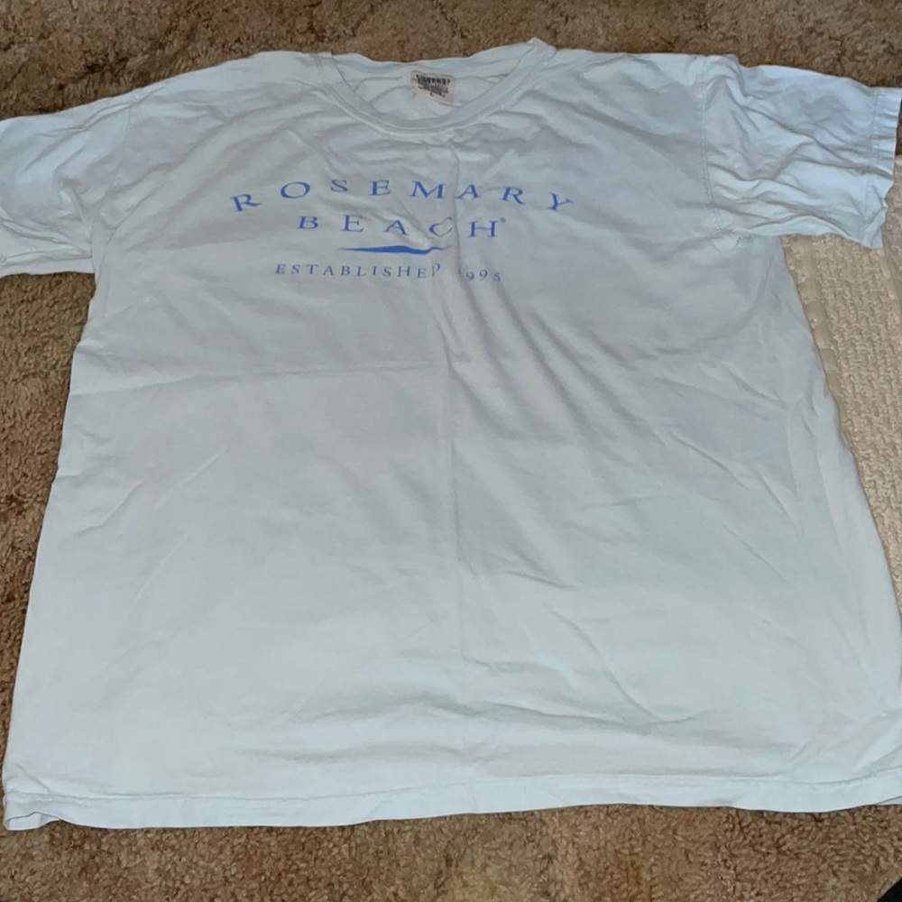 blue rosemary beach comfort colors t shirt
